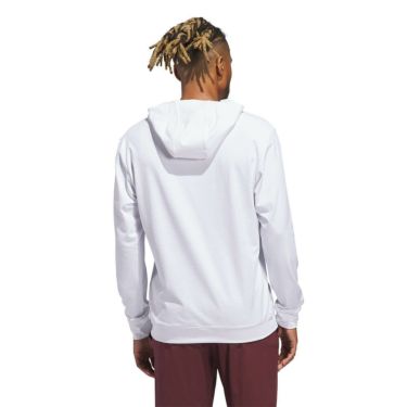 アディダス adidas　メンズ ストレッチ スウエット 長袖フーディー KUH71　2025年モデル 詳細3