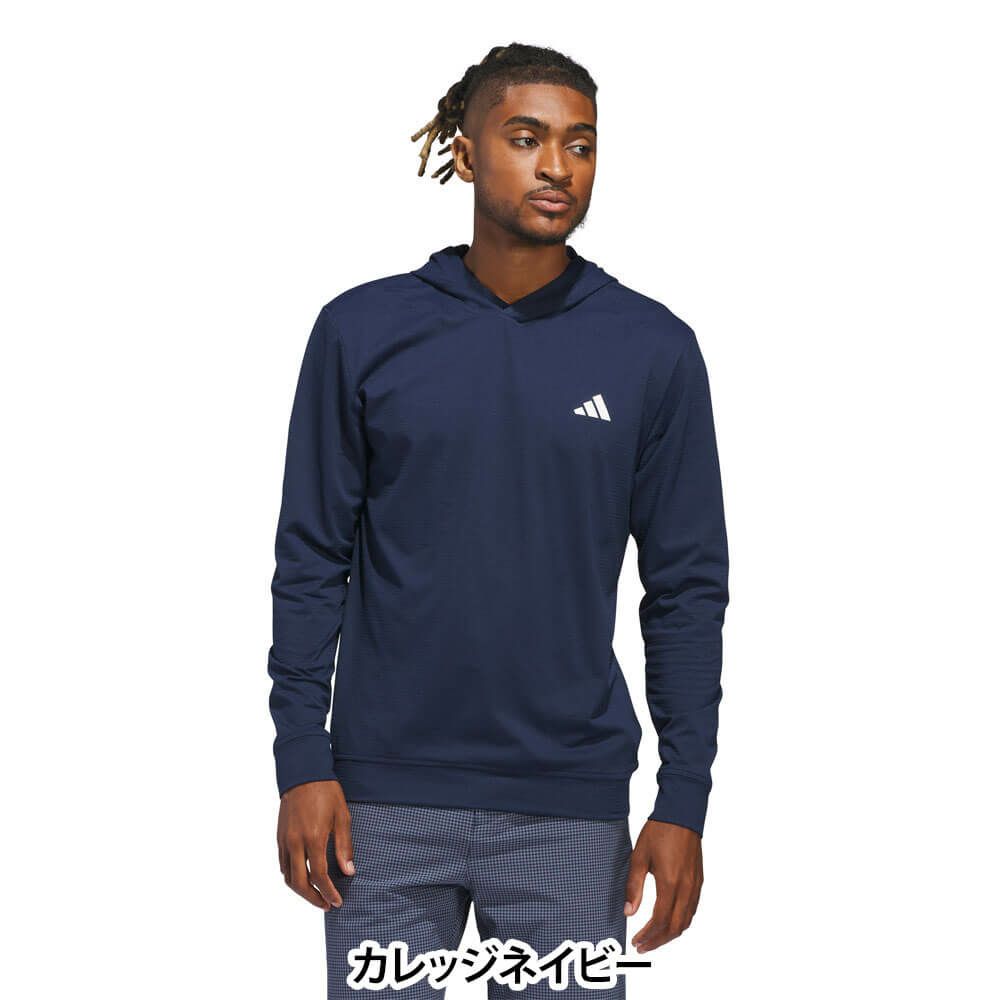 アディダス adidas　メンズ ストレッチ スウエット 長袖フーディー KUH71　2025年モデル 詳細7