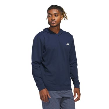 アディダス adidas　メンズ ストレッチ スウエット 長袖フーディー KUH71　2025年モデル 詳細9