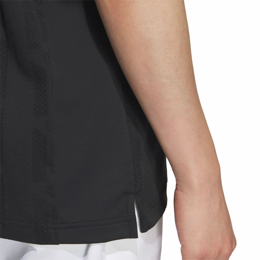 アディダス adidas　メンズ ビヨンド ザ コース ジャガード BOSロゴ 半袖 ポロシャツ KUK57　2025年モデル 詳細10