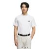 アディダス adidas　メンズ スリーストライプス 半袖 モックネックシャツ KVH10　2025年モデル 詳細7