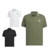 アディダス adidas　メンズ ワンポイントロゴ UVケア付き 半袖 ポロシャツ KVH14　2025年モデル