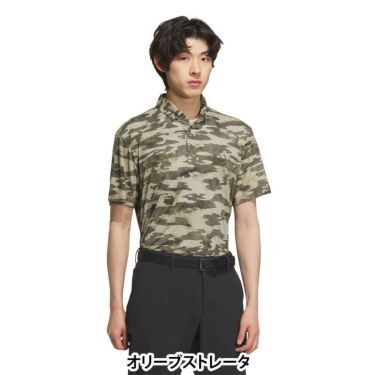 アディダス adidas　メンズ カモフラージュ柄 半袖 ポロシャツ KVH24　2025年モデル 詳細2