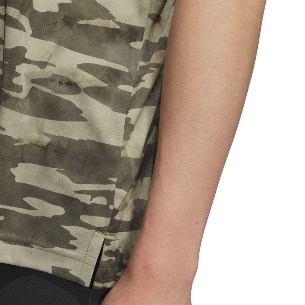 アディダス adidas　メンズ カモフラージュ柄 半袖 ポロシャツ KVH24　2025年モデル 詳細6