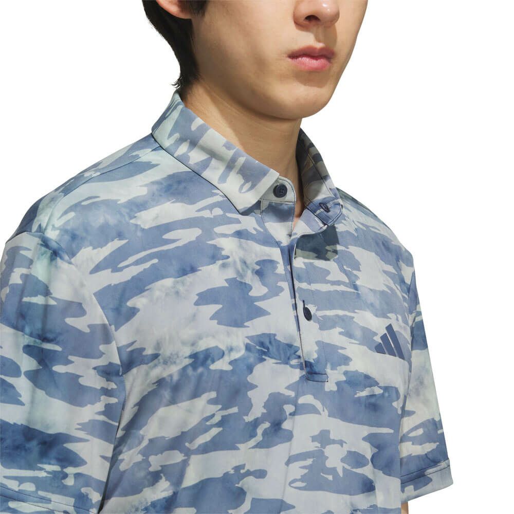 アディダス adidas　メンズ カモフラージュ柄 半袖 ポロシャツ KVH24　2025年モデル 詳細10