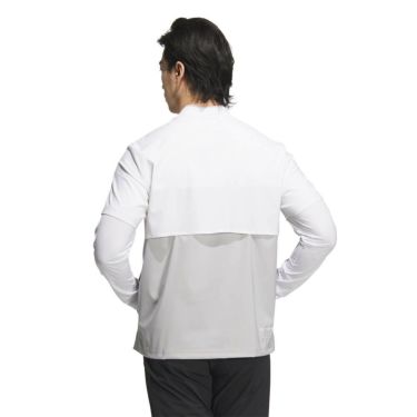 アディダス adidas　メンズ ロゴプリント 半袖 ジップシャツ & 長袖 モックネックシャツ KVH26　2025年モデル 詳細3