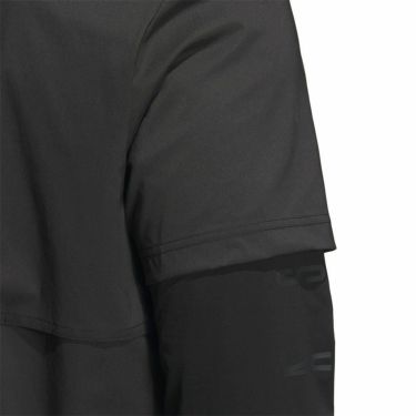 アディダス adidas　メンズ ロゴプリント 半袖 ジップシャツ & 長袖 モックネックシャツ KVH26　2025年モデル 詳細11