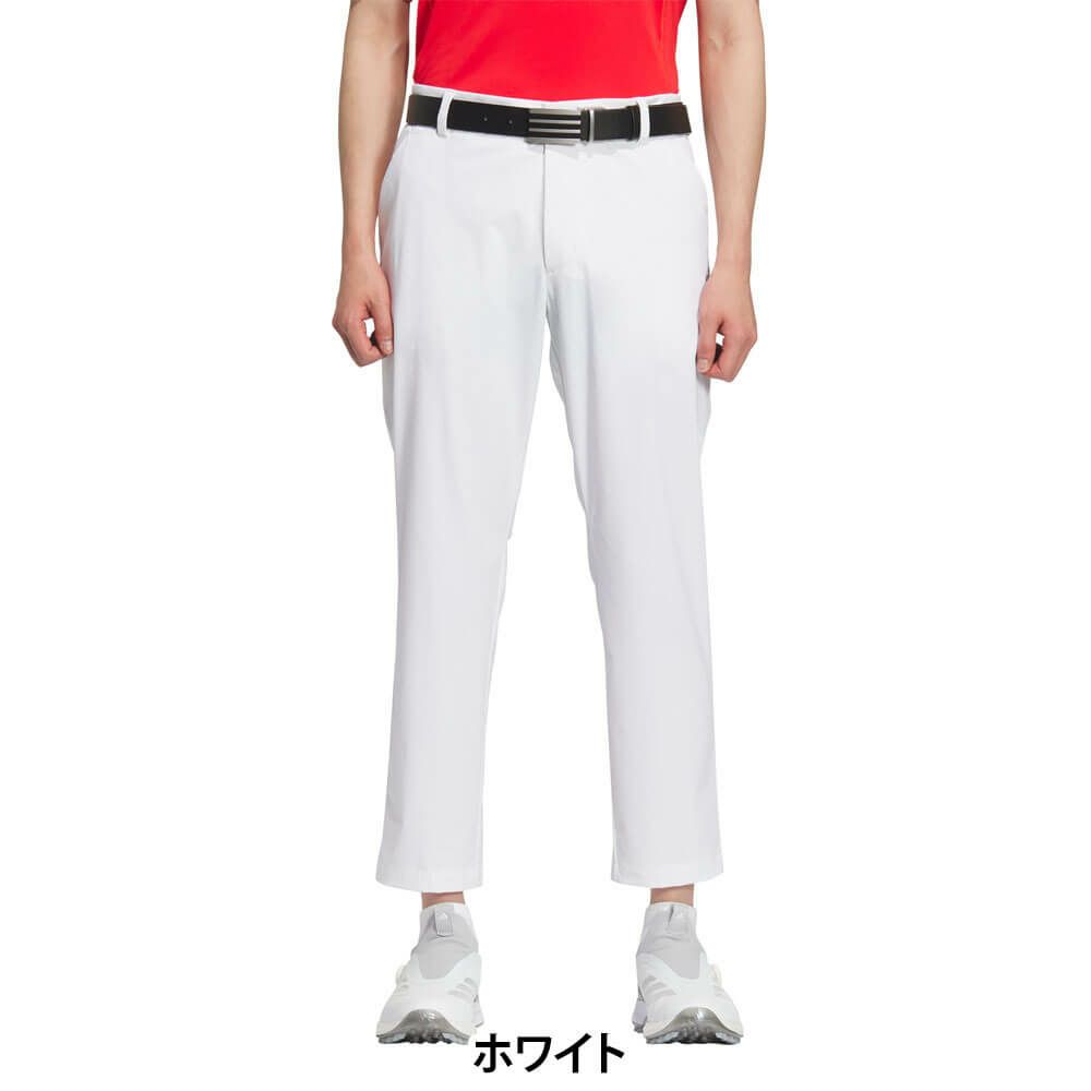 アディダス adidas　メンズ EX-Stretch active スリーストライプス アンクルパンツ KVH17　2025年モデル 詳細2