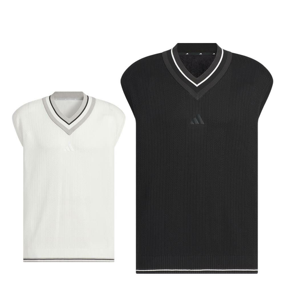 アディダス adidas　 ビヨンド ザ コース ルーズフィット ニットベスト KTN38　2025年モデル 詳細1