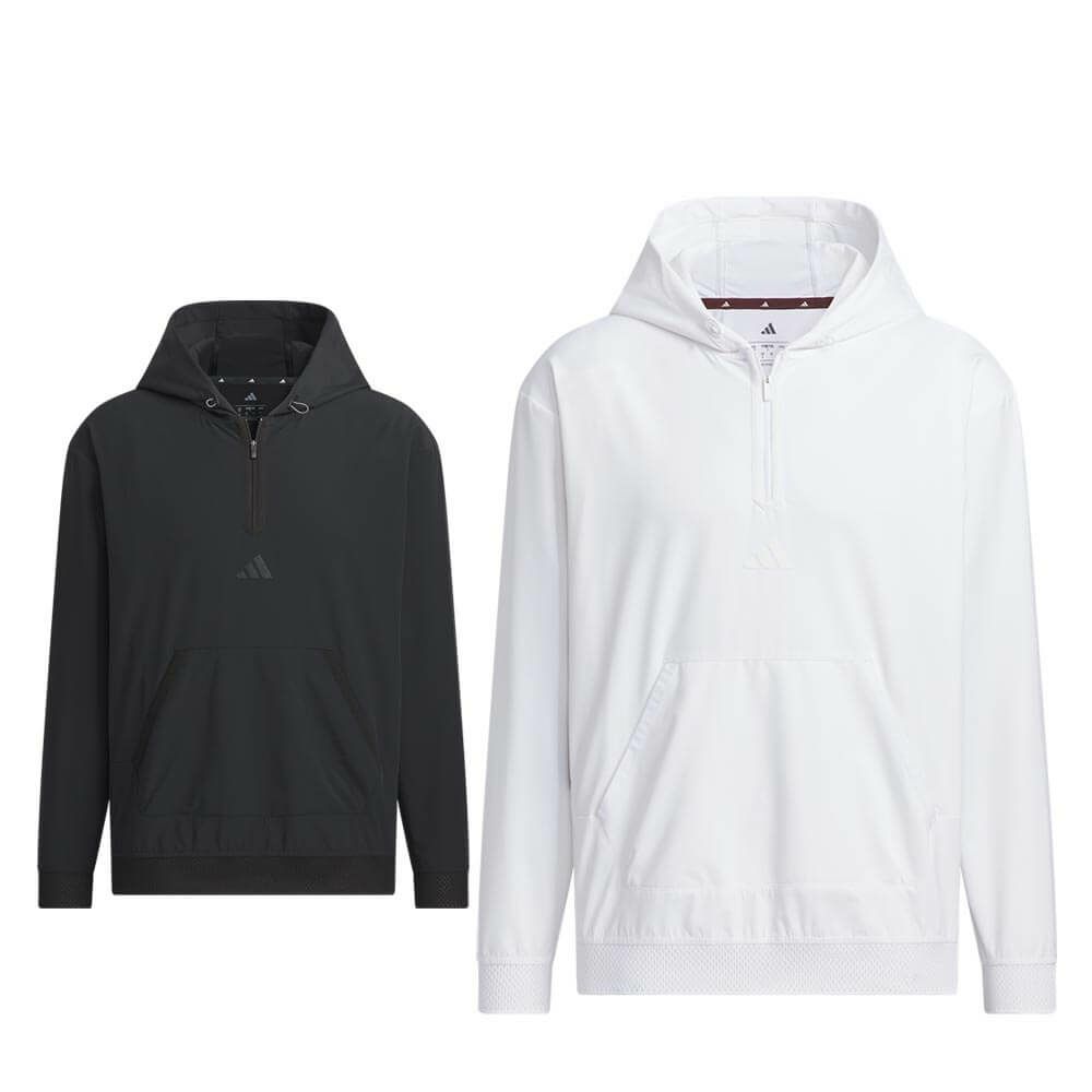 アディダス adidas　ビヨンド ザ コース 撥水 リップストップ ハーフジップ 長袖 フーディー KTN41　2025年モデル 詳細1