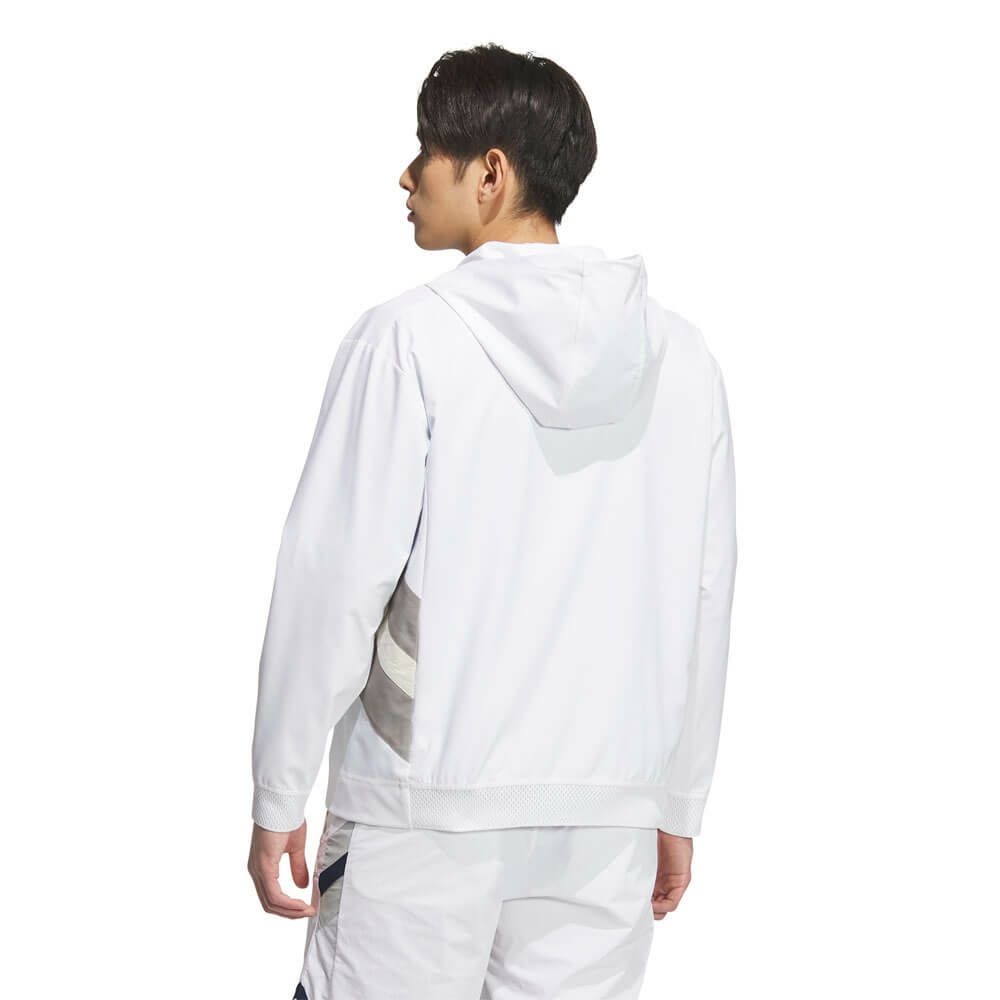 アディダス adidas　ビヨンド ザ コース 撥水 リップストップ ハーフジップ 長袖 フーディー KTN41　2025年モデル 詳細3