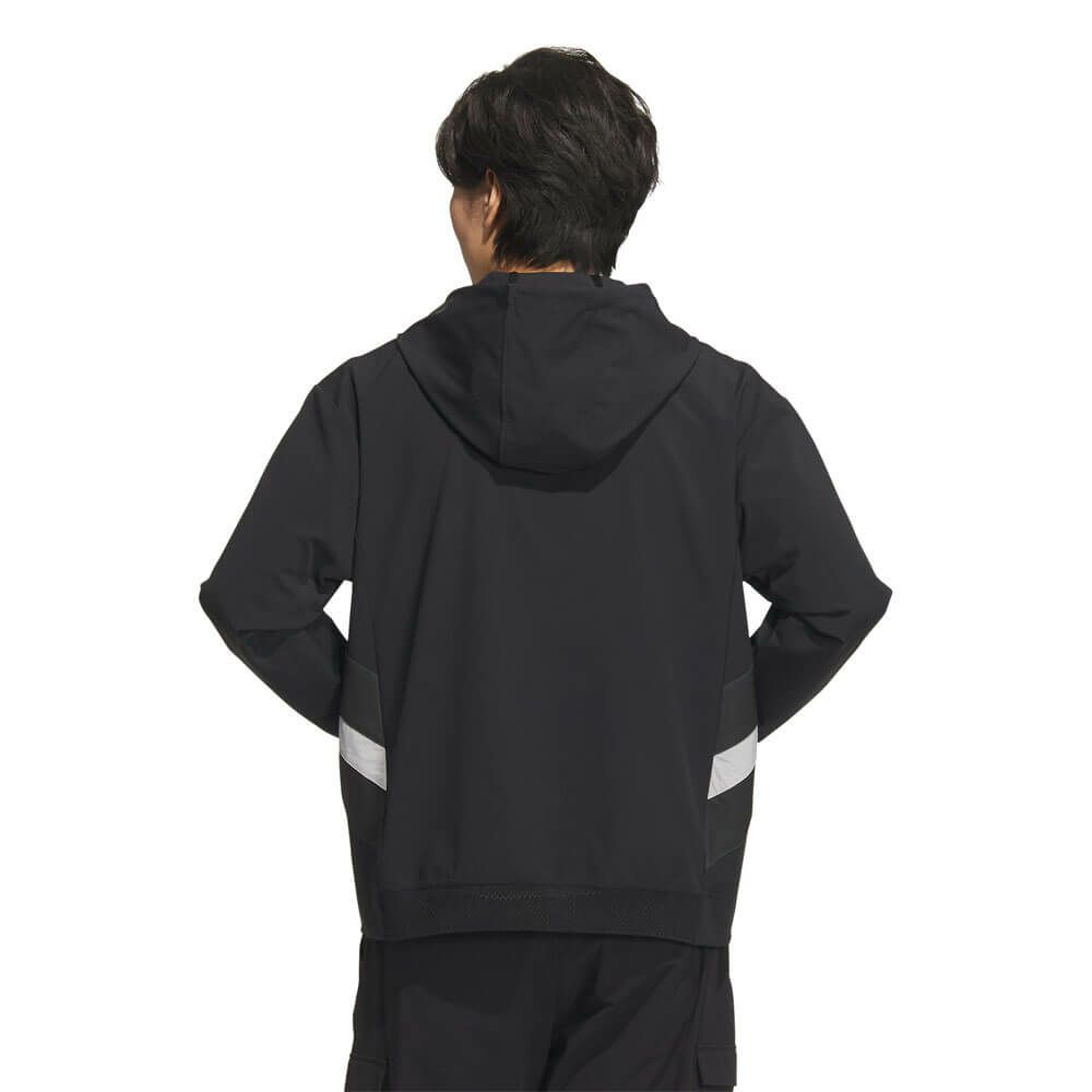アディダス adidas　ビヨンド ザ コース 撥水 リップストップ ハーフジップ 長袖 フーディー KTN41　2025年モデル 詳細8
