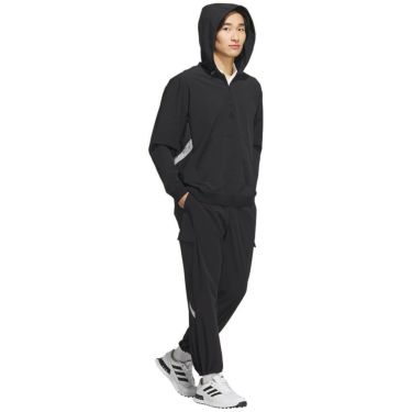 アディダス adidas　ビヨンド ザ コース 撥水 リップストップ ハーフジップ 長袖 フーディー KTN41　2025年モデル 詳細9