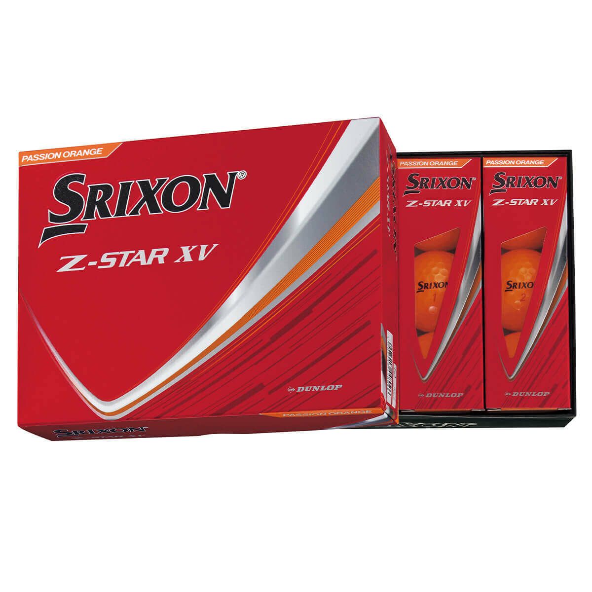 スリクソン Z-STAR XV 2025年モデル ゴルフボール プレミアムパッションオレンジ　1ダース（12球入り） 詳細2