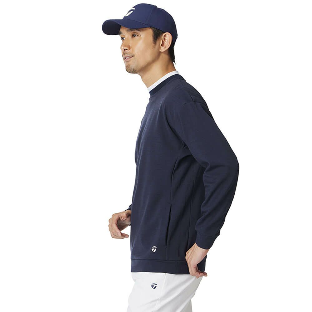 テーラーメイド TaylorMade　メンズ バックロゴクルー スウェット UN610　2025年モデル 詳細4