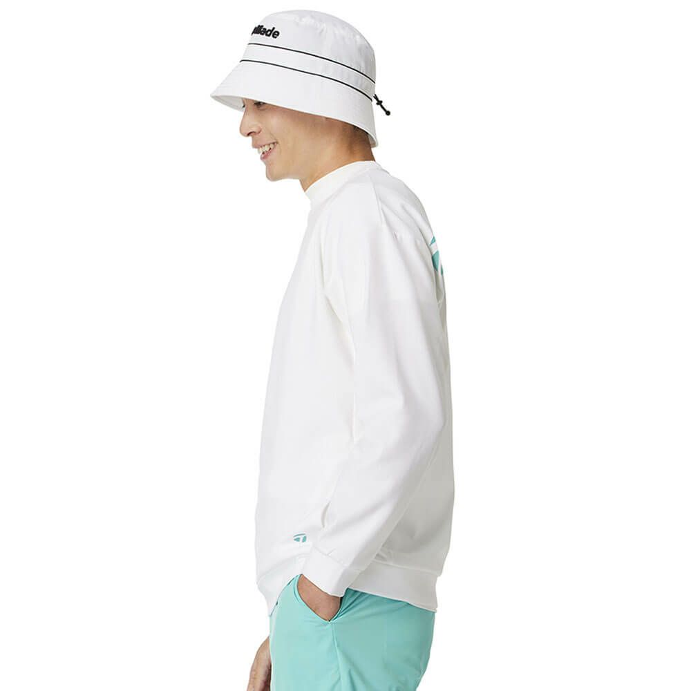 テーラーメイド TaylorMade　メンズ バックロゴクルー スウェット UN610　2025年モデル 詳細8