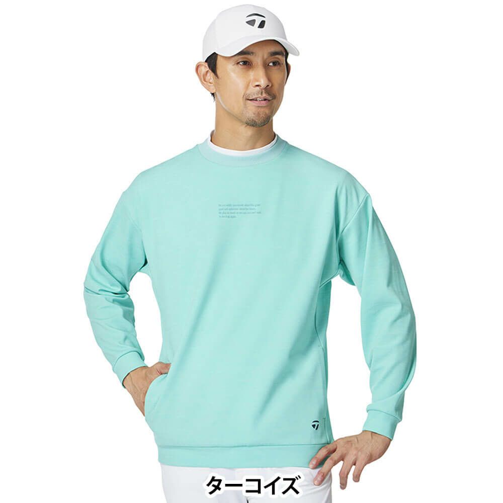 テーラーメイド TaylorMade　メンズ バックロゴクルー スウェット UN610　2025年モデル 詳細10