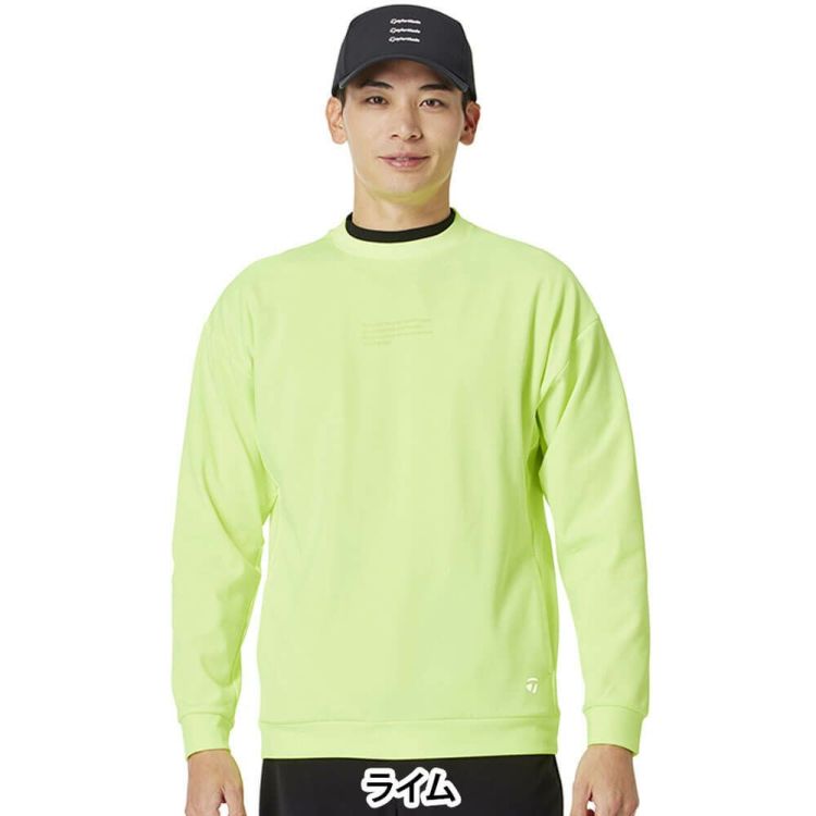 テーラーメイド TaylorMade メンズ バックロゴクルー スウェット UN610