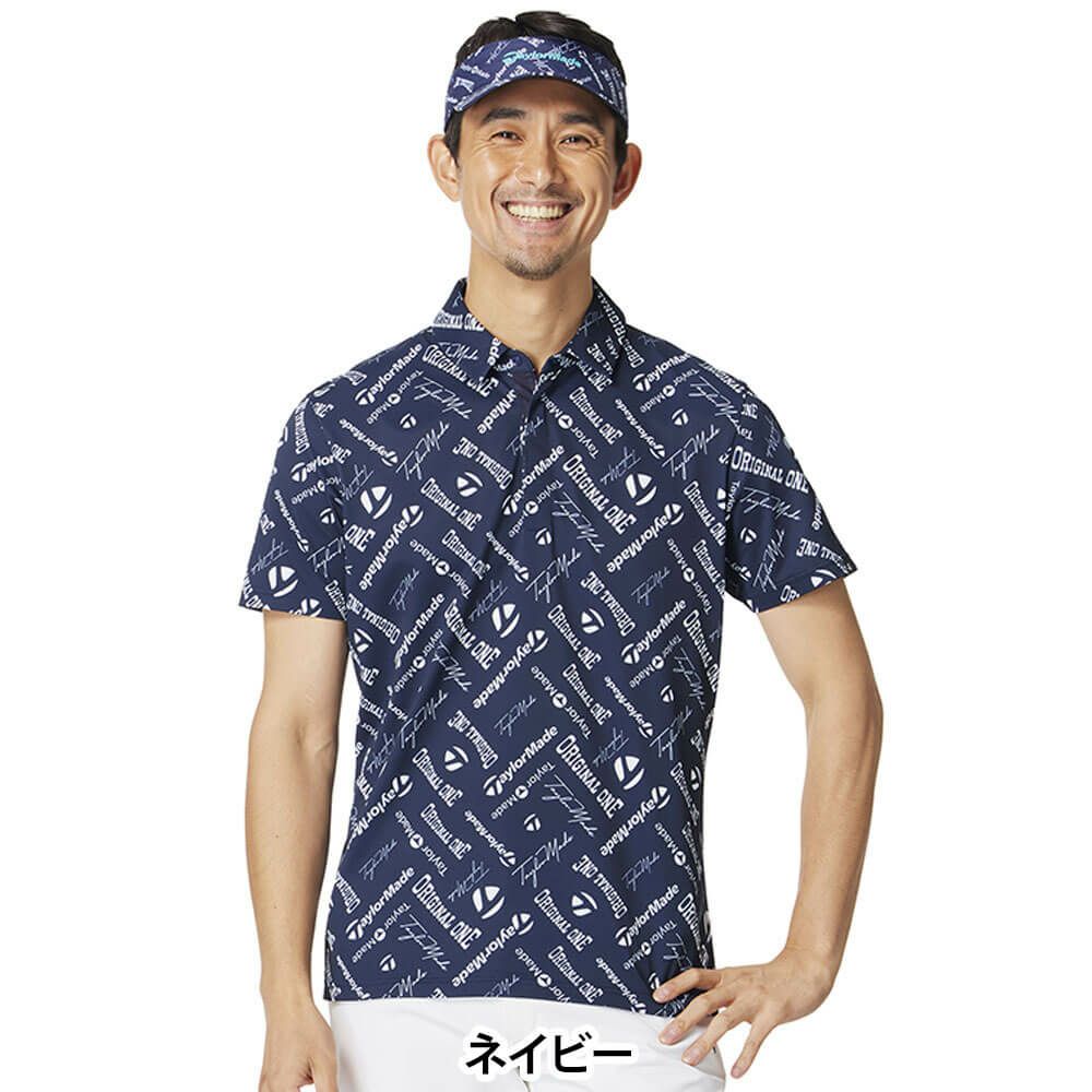 テーラーメイド TaylorMade　メンズ ロゴグラフィック 半袖 ポロシャツ UN617　2025年モデル 詳細2