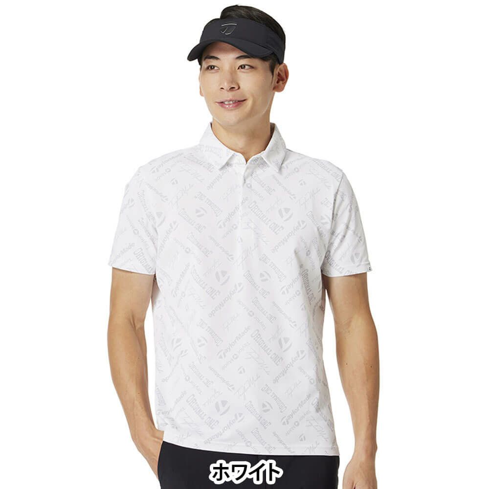 テーラーメイド TaylorMade　メンズ ロゴグラフィック 半袖 ポロシャツ UN617　2025年モデル 詳細6