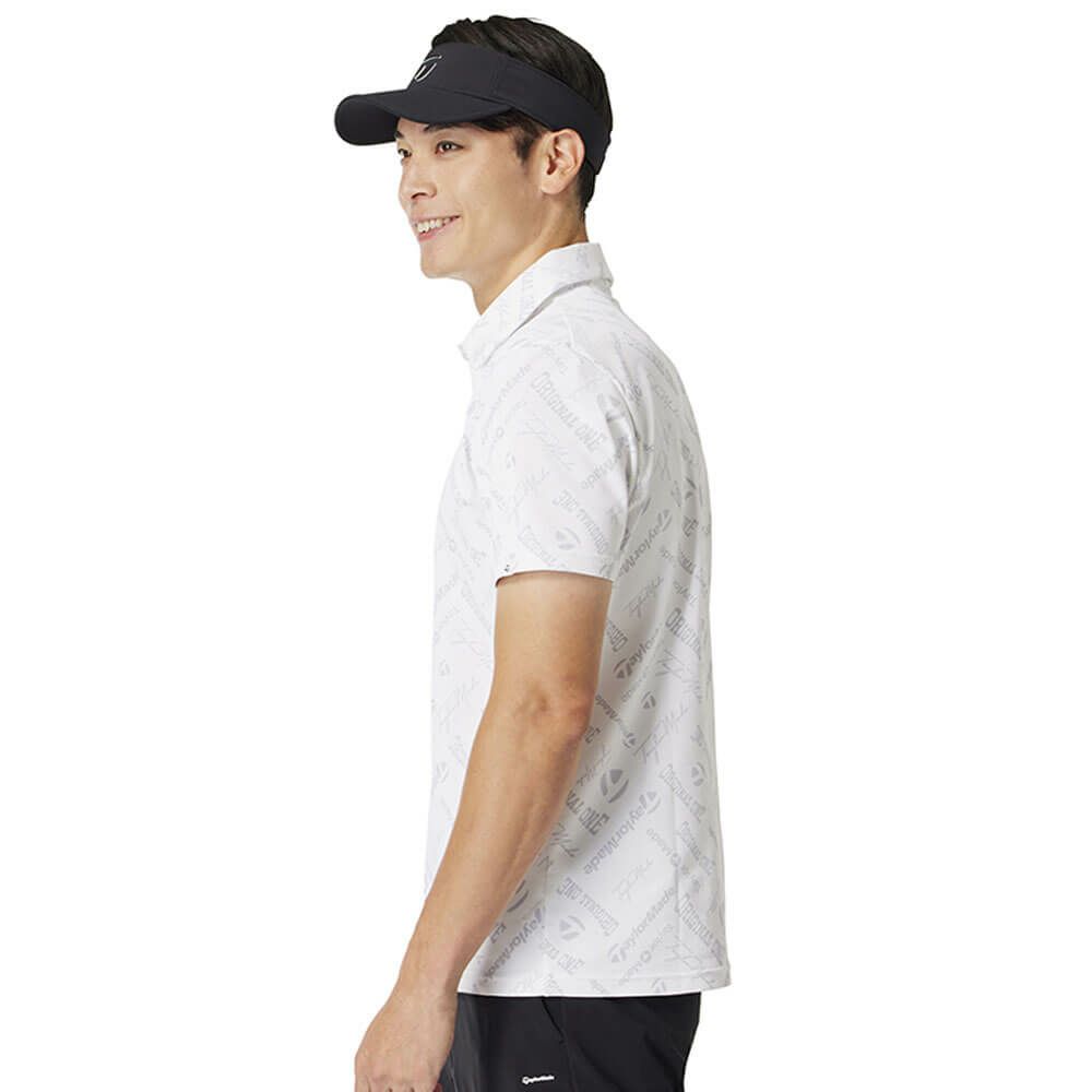テーラーメイド TaylorMade　メンズ ロゴグラフィック 半袖 ポロシャツ UN617　2025年モデル 詳細8
