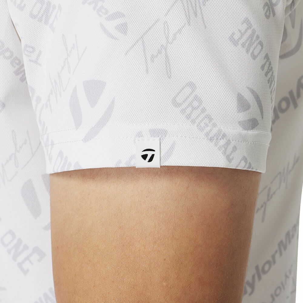 テーラーメイド TaylorMade　メンズ ロゴグラフィック 半袖 ポロシャツ UN617　2025年モデル 詳細9