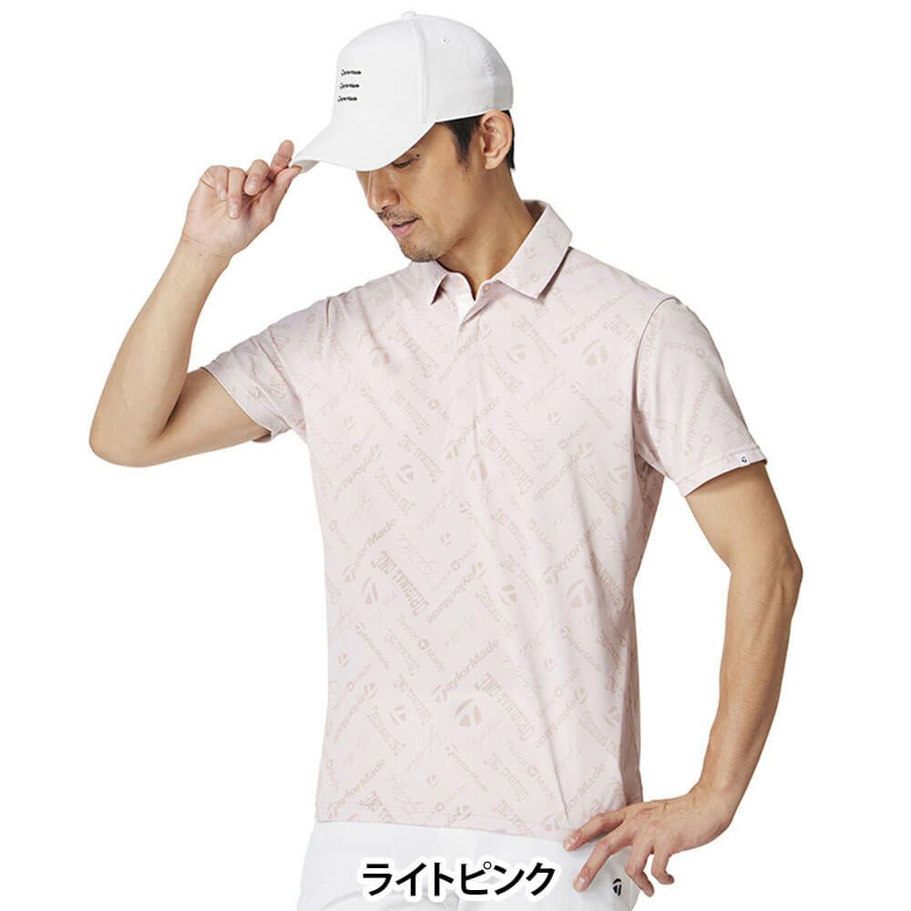 テーラーメイド TaylorMade　メンズ ロゴグラフィック 半袖 ポロシャツ UN617　2025年モデル 詳細10