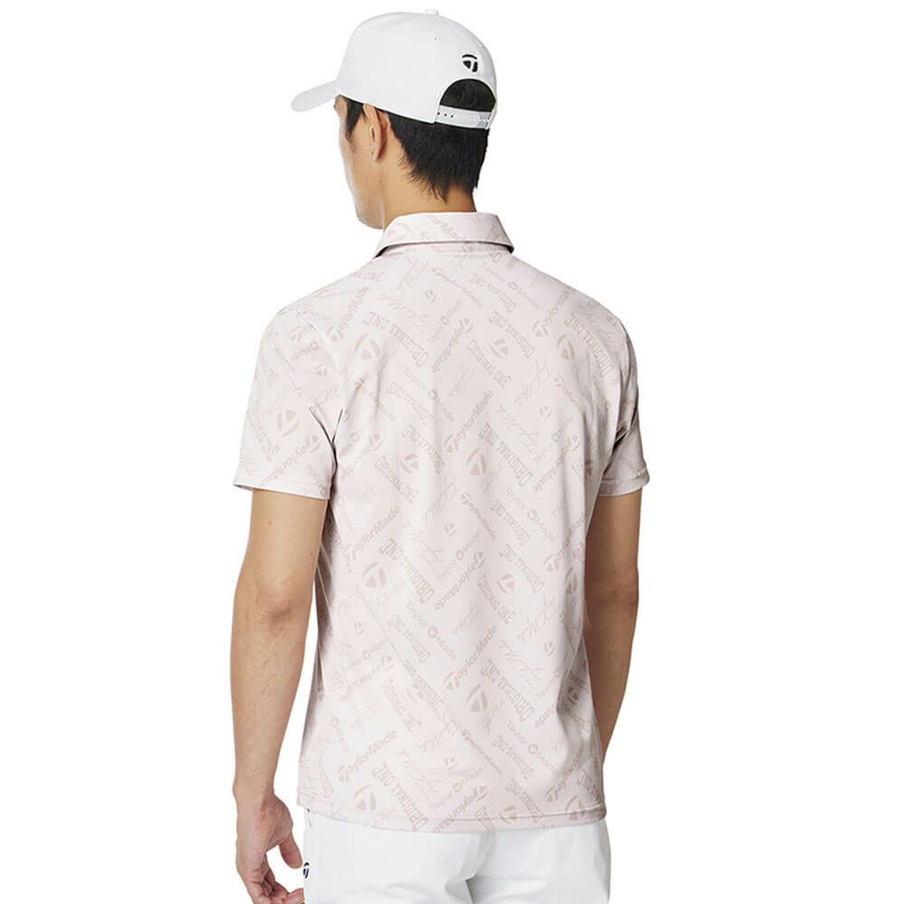 テーラーメイド TaylorMade　メンズ ロゴグラフィック 半袖 ポロシャツ UN617　2025年モデル 詳細11