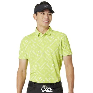 テーラーメイド TaylorMade　メンズ ロゴグラフィック 半袖 ポロシャツ UN617　2025年モデル 詳細14