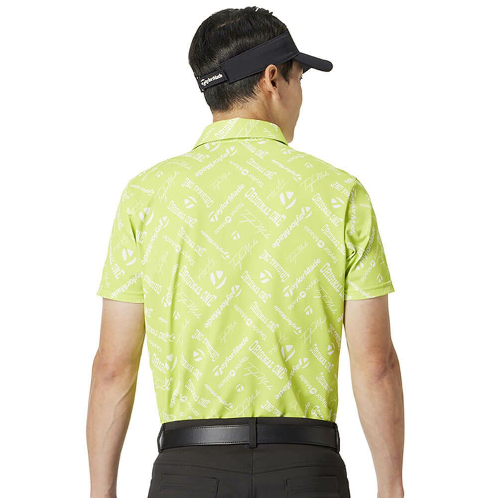 テーラーメイド TaylorMade　メンズ ロゴグラフィック 半袖 ポロシャツ UN617　2025年モデル 詳細15