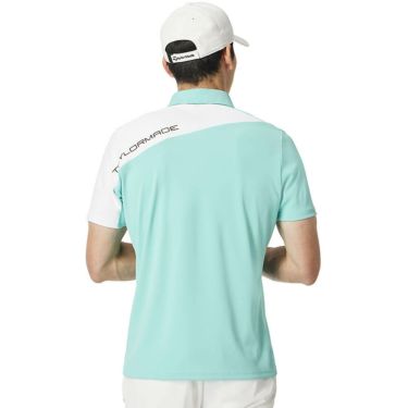 テーラーメイド TaylorMade　メンズ ダイアゴナルブロック 半袖 ポロシャツ UN618　2025年モデル 詳細9