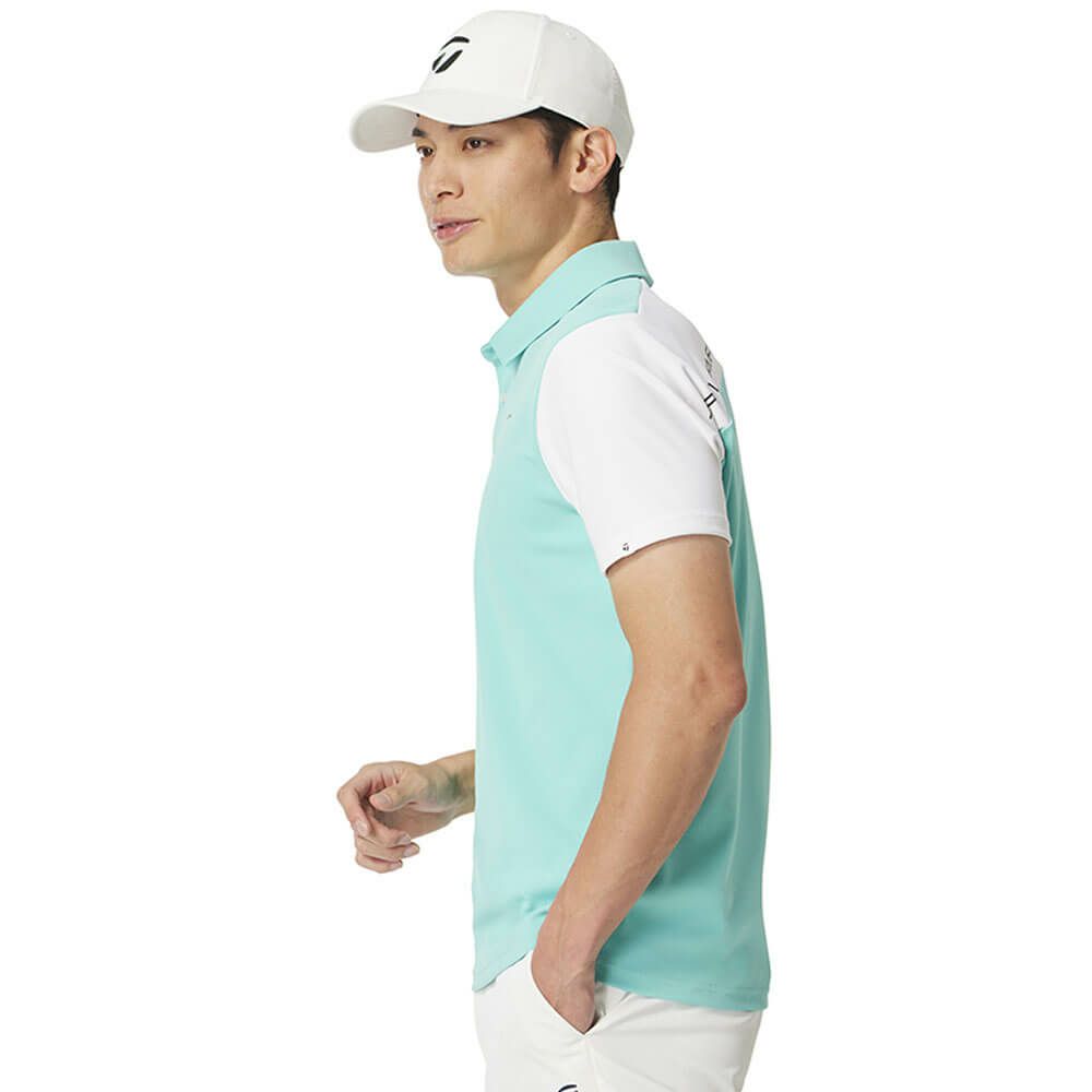 テーラーメイド TaylorMade　メンズ ダイアゴナルブロック 半袖 ポロシャツ UN618　2025年モデル 詳細10