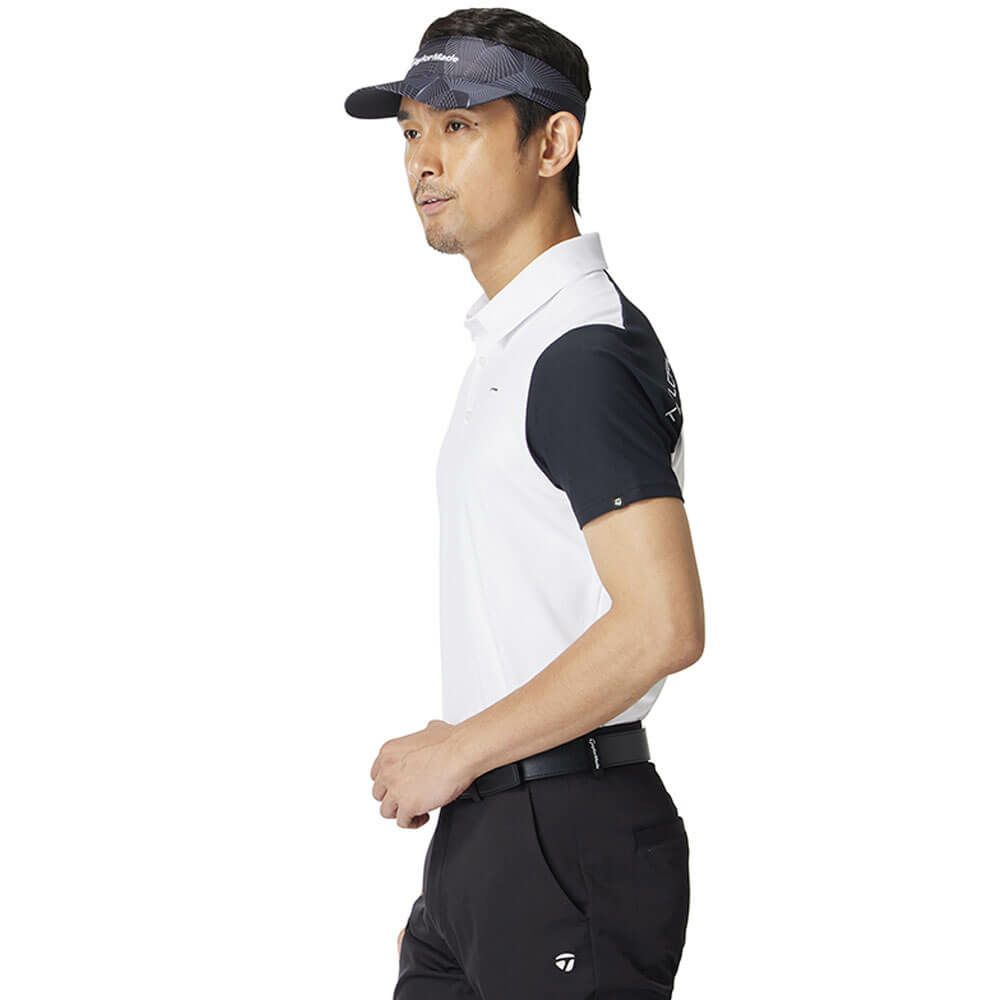 テーラーメイド TaylorMade　メンズ ダイアゴナルブロック 半袖 ポロシャツ UN618　2025年モデル 詳細16