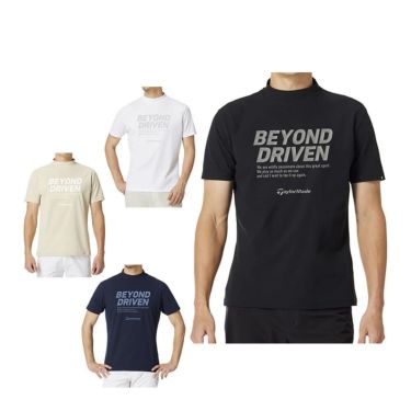 テーラーメイド TaylorMade　メンズ ゴルフティミスティック 半袖 モックネック シャツ UN621　2025年モデル 詳細1