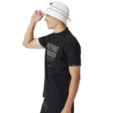 テーラーメイド TaylorMade　メンズ ゴルフティミスティック 半袖 モックネック シャツ UN621　2025年モデル 詳細4