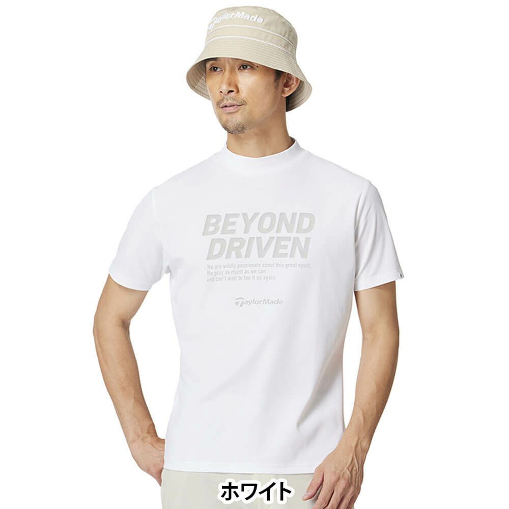 テーラーメイド TaylorMade　メンズ ゴルフティミスティック 半袖 モックネック シャツ UN621　2025年モデル 詳細6