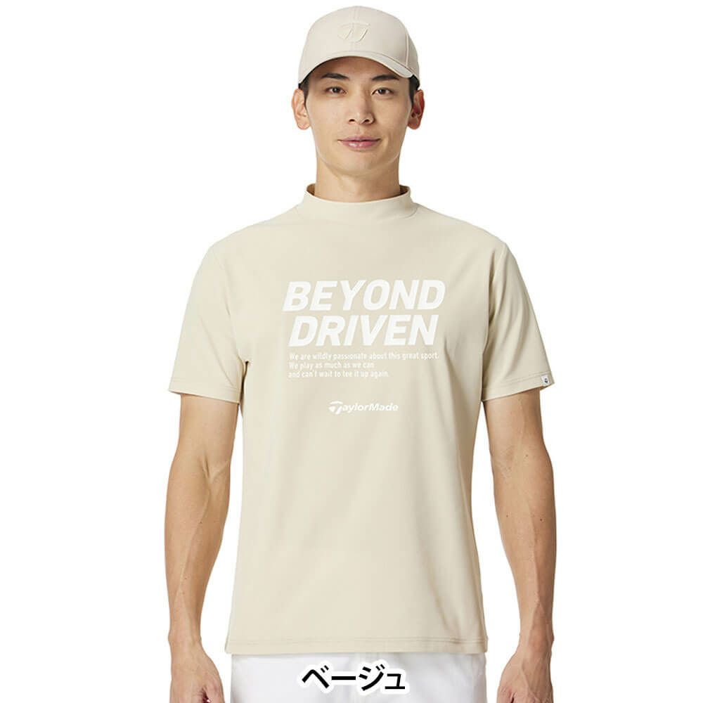 テーラーメイド TaylorMade　メンズ ゴルフティミスティック 半袖 モックネック シャツ UN621　2025年モデル 詳細10