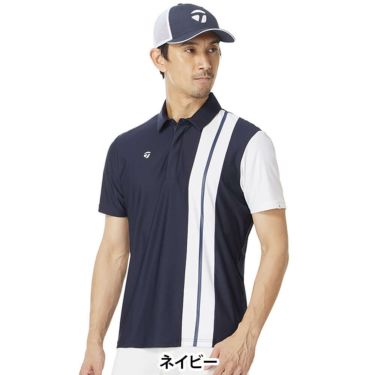 テーラーメイド TaylorMade　メンズ カラーブロック 半袖 ポロシャツ UN631　2025年モデル 詳細2