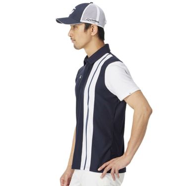 テーラーメイド TaylorMade　メンズ カラーブロック 半袖 ポロシャツ UN631　2025年モデル 詳細4