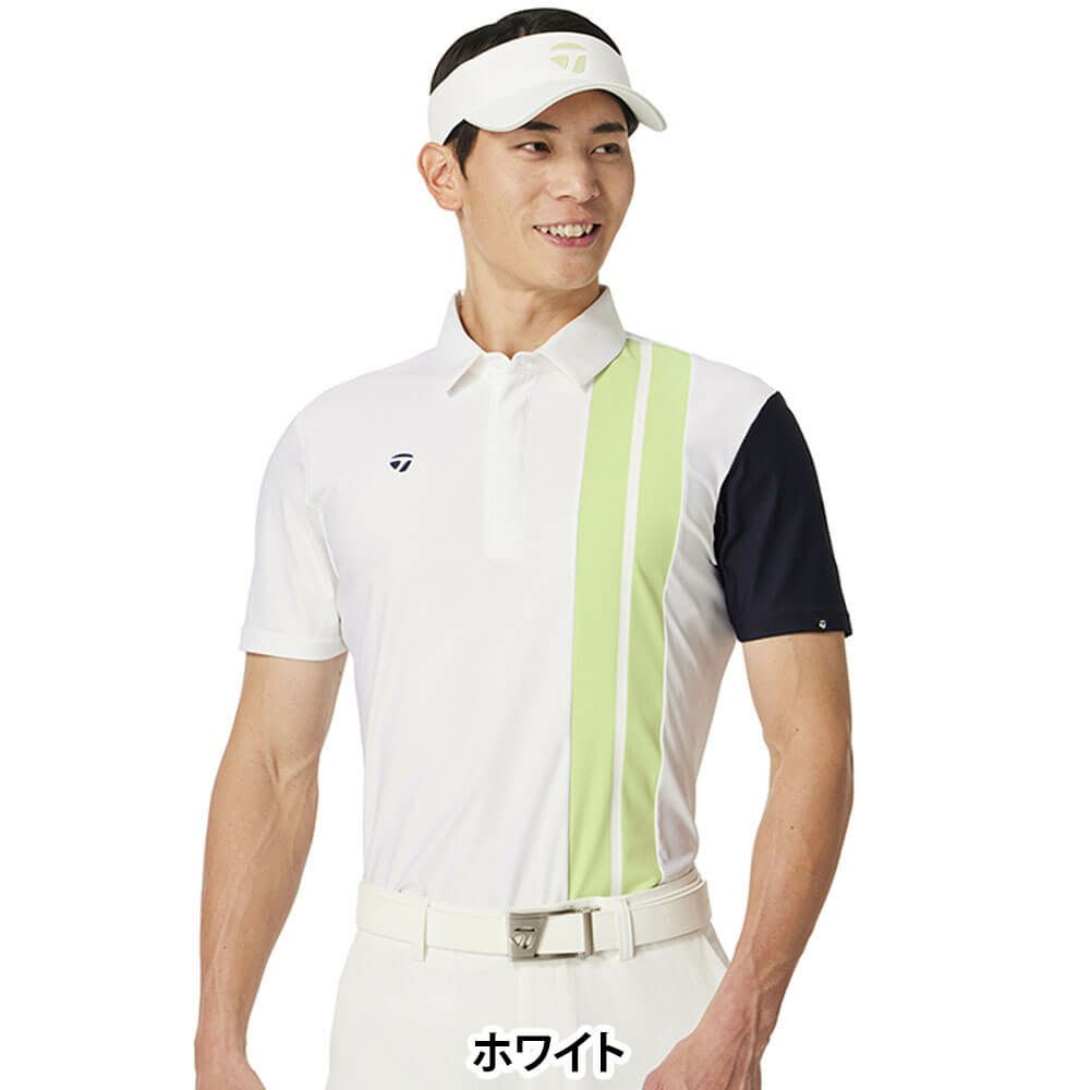 テーラーメイド TaylorMade　メンズ カラーブロック 半袖 ポロシャツ UN631　2025年モデル 詳細6