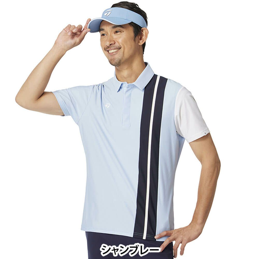 テーラーメイド TaylorMade　メンズ カラーブロック 半袖 ポロシャツ UN631　2025年モデル 詳細10