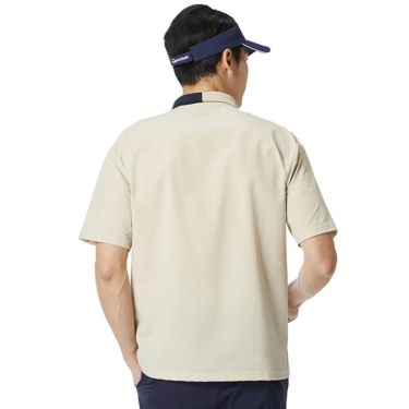 テーラーメイド TaylorMade　メンズ シアサッカー 半袖 ポロシャツ UN633　2025年モデル 詳細3