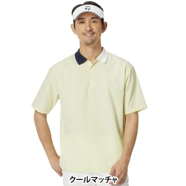 テーラーメイド TaylorMade　メンズ シアサッカー 半袖 ポロシャツ UN633　2025年モデル 詳細7