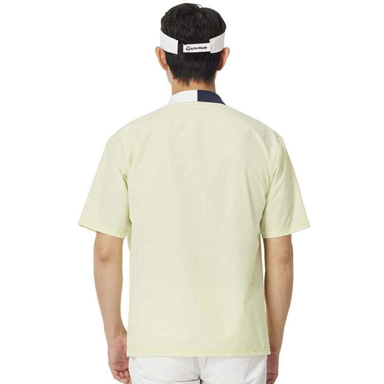 テーラーメイド TaylorMade メンズ シアサッカー 半袖 ポロシャツ