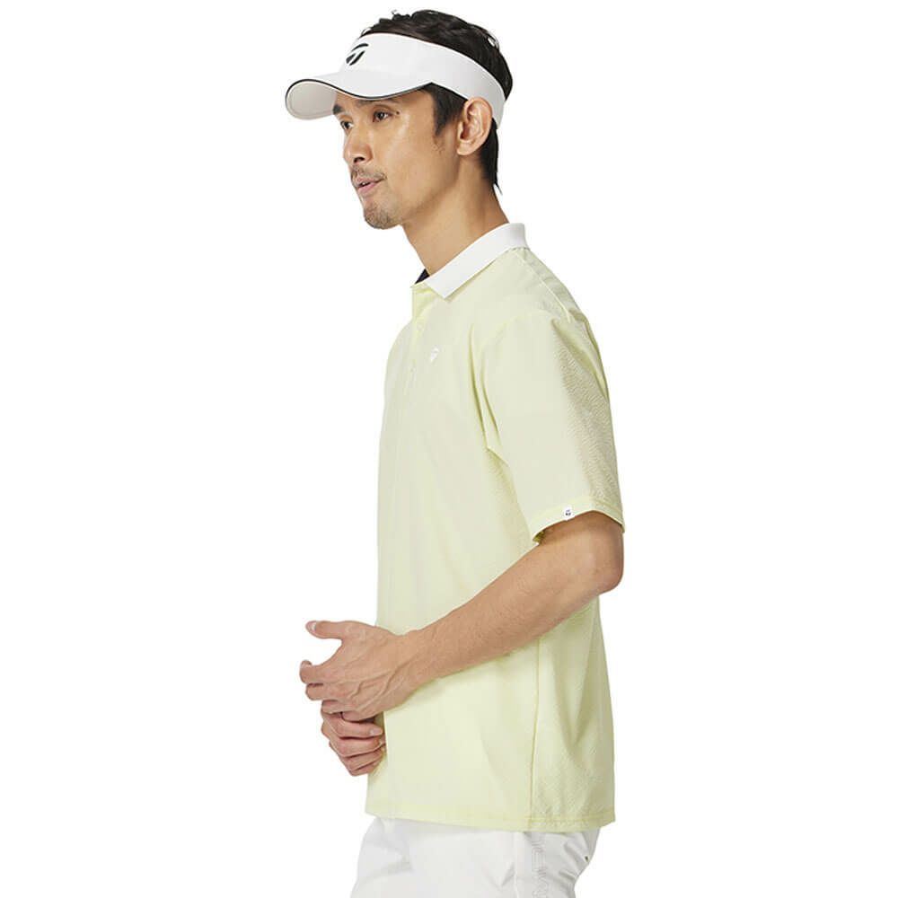 テーラーメイド TaylorMade　メンズ シアサッカー 半袖 ポロシャツ UN633　2025年モデル 詳細9