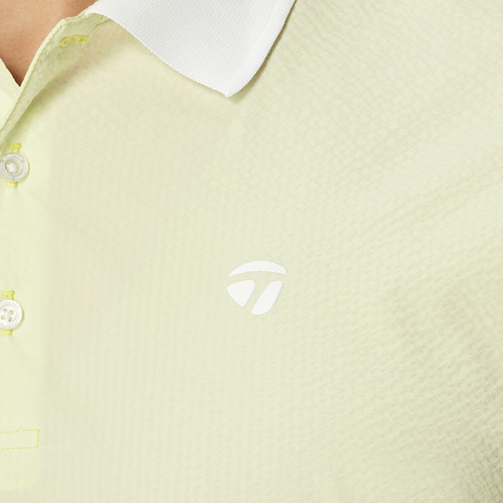 テーラーメイド TaylorMade　メンズ シアサッカー 半袖 ポロシャツ UN633　2025年モデル 詳細10