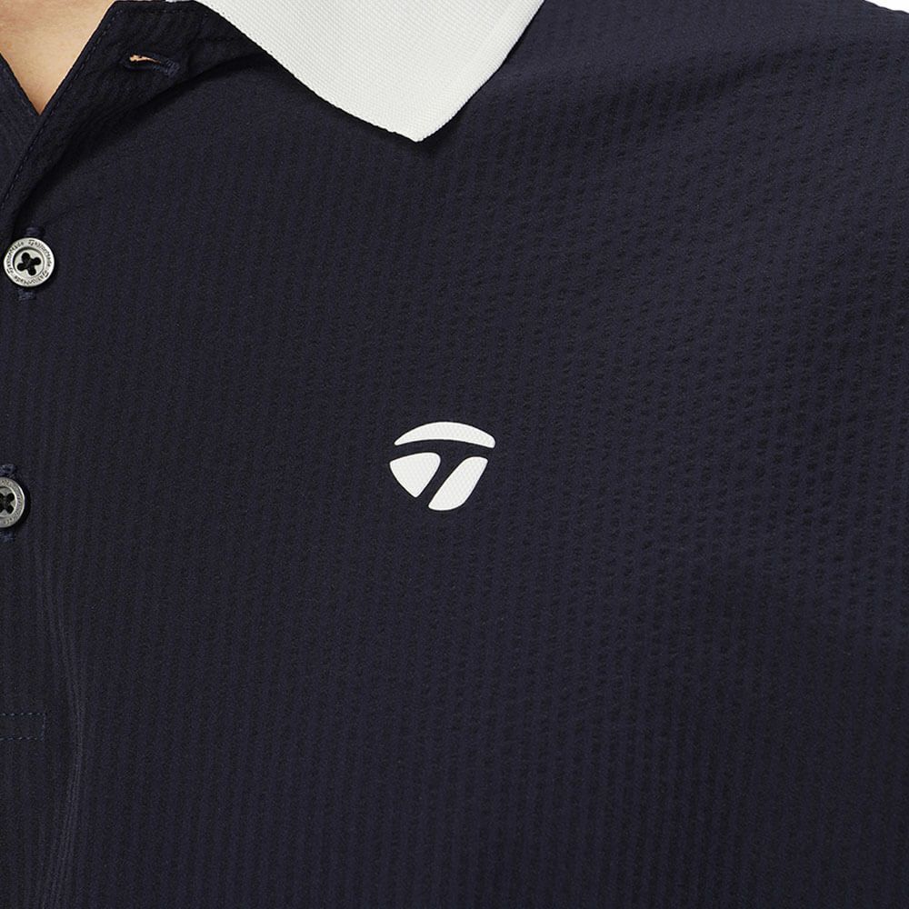 テーラーメイド TaylorMade　メンズ シアサッカー 半袖 ポロシャツ UN633　2025年モデル 詳細15