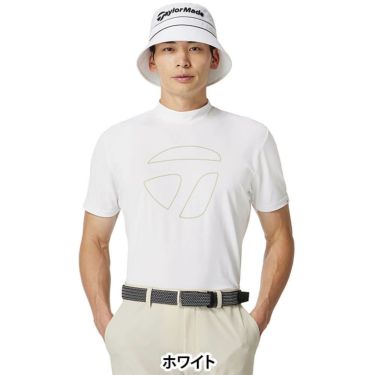 テーラーメイド TaylorMade　メンズ TMベーシック 半袖 モックネック シャツ UN636　2025年モデル 詳細5