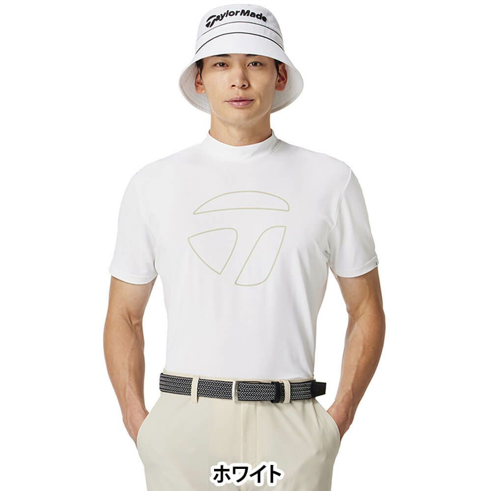 テーラーメイド TaylorMade　メンズ TMベーシック 半袖 モックネック シャツ UN636　2025年モデル 詳細5