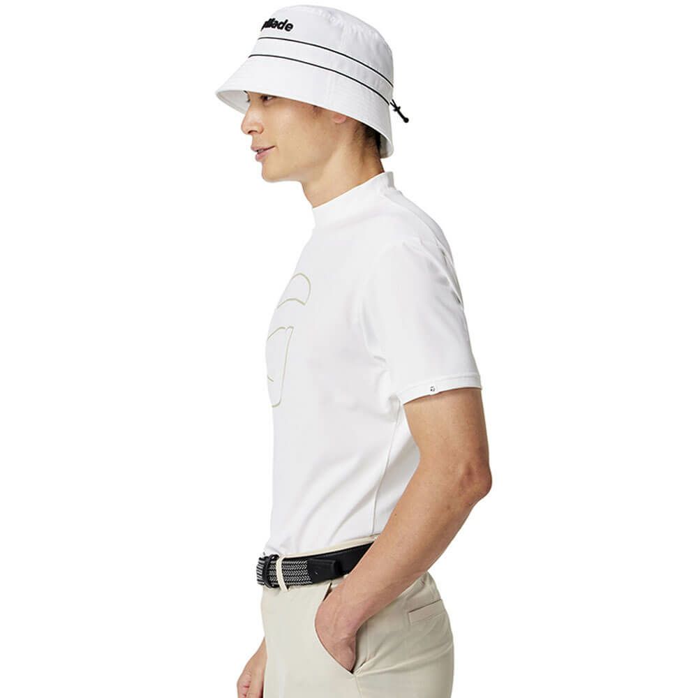 テーラーメイド TaylorMade　メンズ TMベーシック 半袖 モックネック シャツ UN636　2025年モデル 詳細7